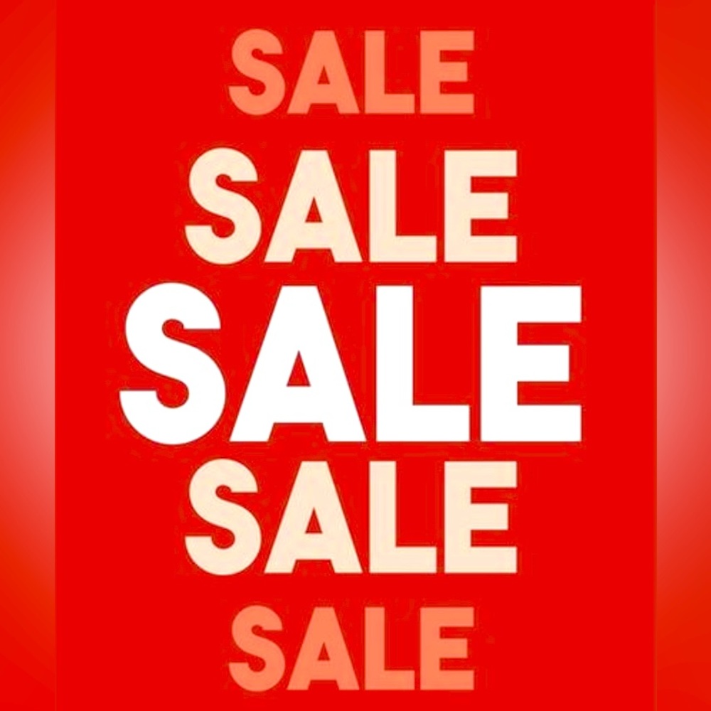 Sale sale sale for one day